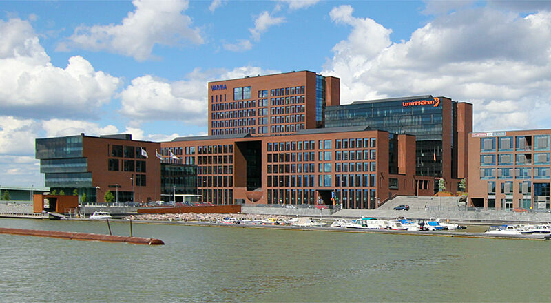 | Salmisaarenaukio 2 on Wärtsilän uuden pääkonttorin sijainti |